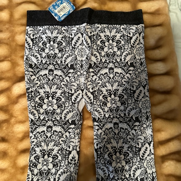 NWT Free People Leggings in black and white - Picture 3 of 9